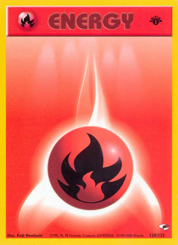 Fire Energy, Pokémon card