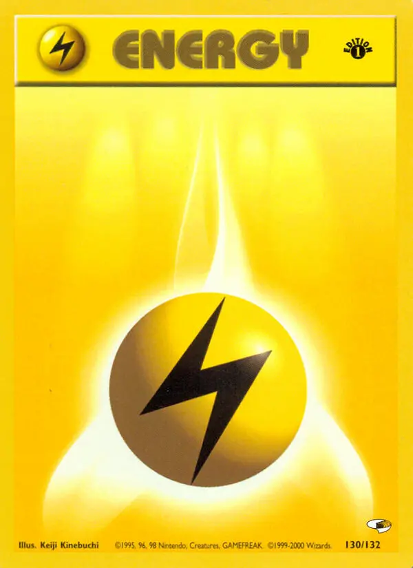 Lightning Energy, Pokémon card