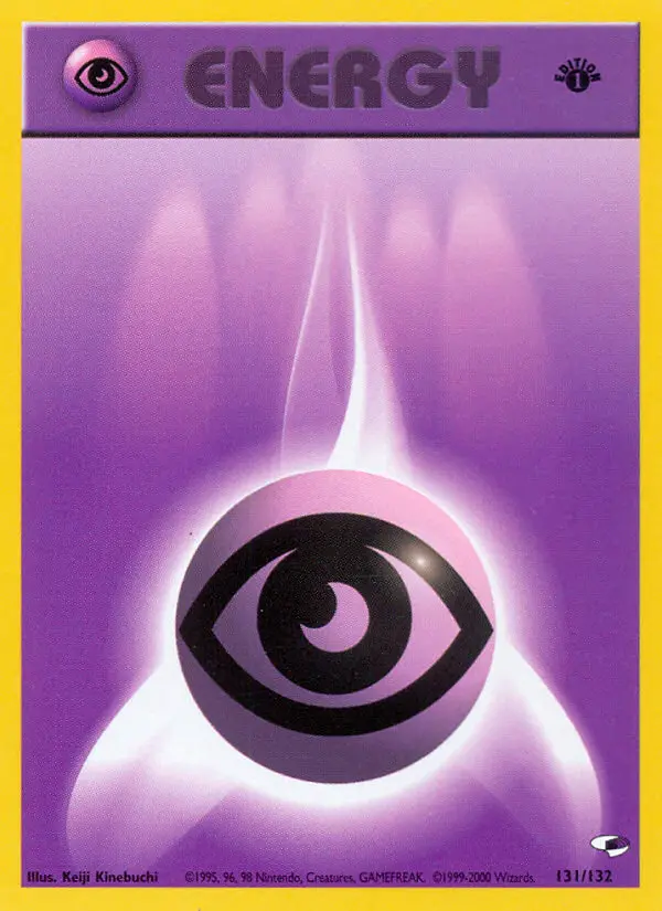 Psychic Energy, Pokémon card