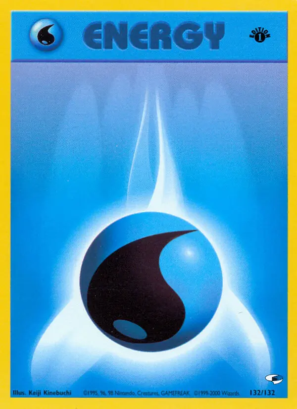 Water Energy, Pokémon card