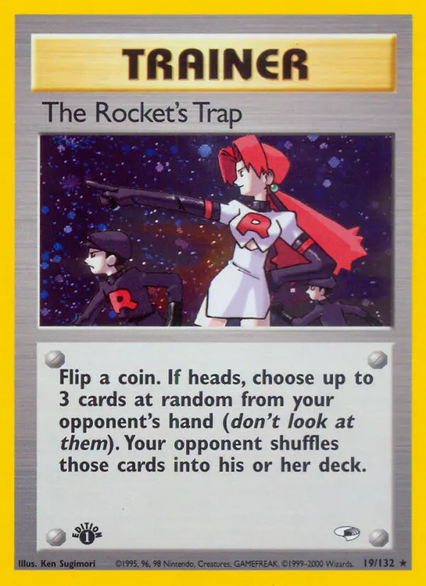 The Rocket's Trap, Pokémon card