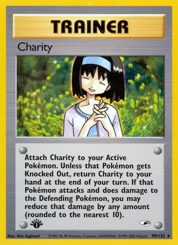 Charity, Pokémon card