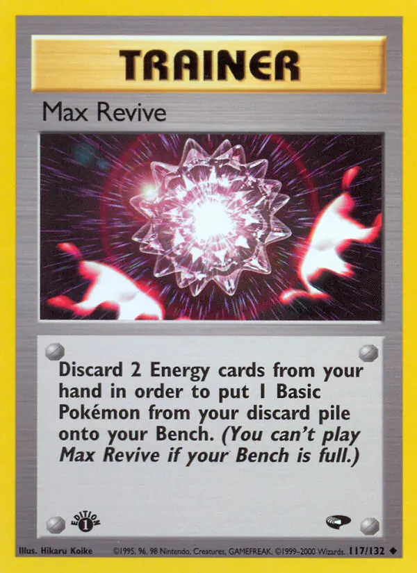 Max Revive, Pokémon card