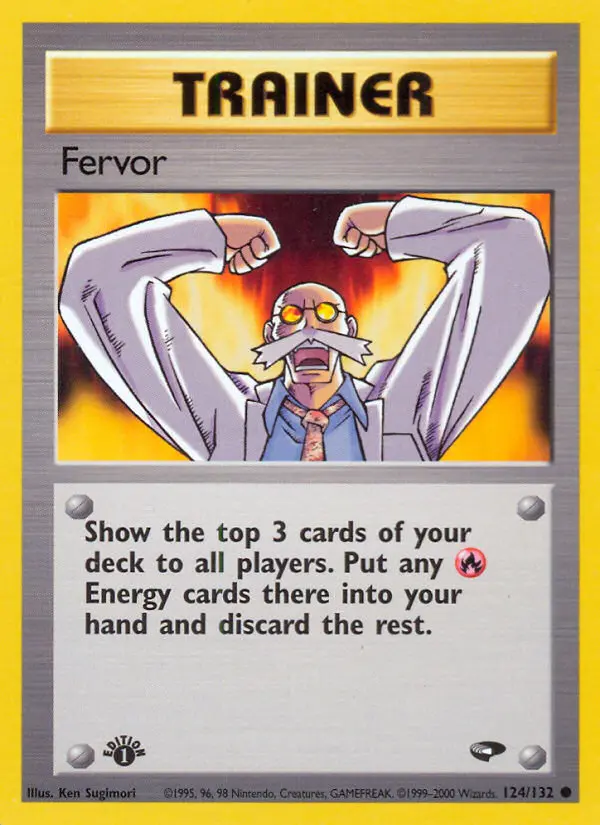 Fervor, Pokémon card