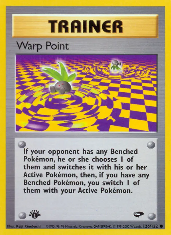 Warp Point, Pokémon card