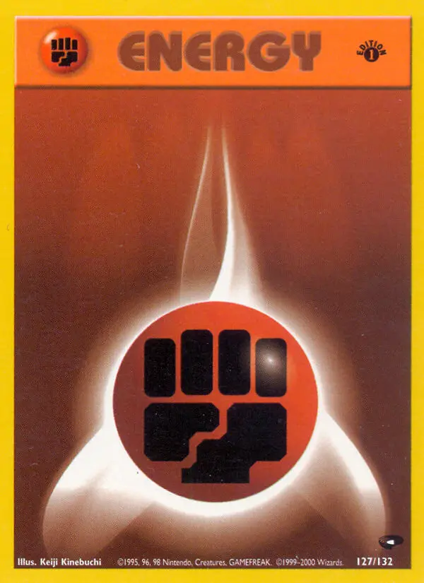 Fighting Energy, Pokémon card