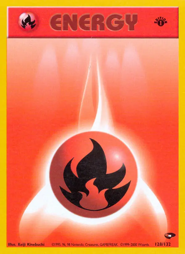 Fire Energy, Pokémon card