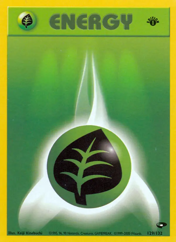 Grass Energy, Pokémon card