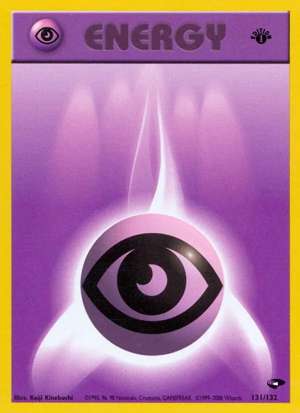 Psychic Energy, Pokémon card