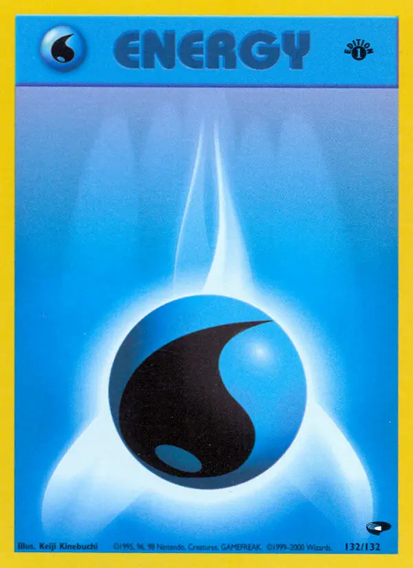 Water Energy, Pokémon card
