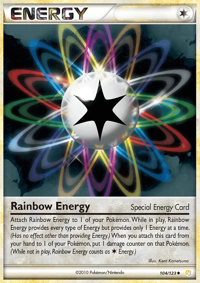 Rainbow Energy, Pokémon card