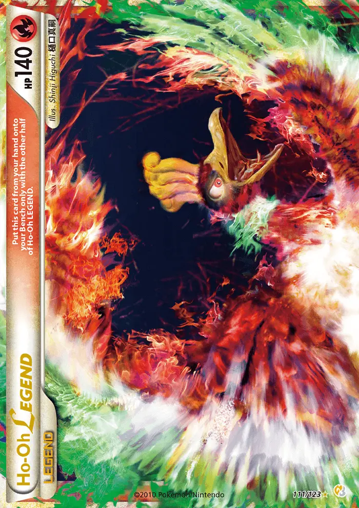 Ho-Oh LEGEND, Pokémon card