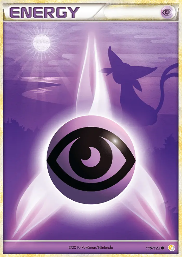 Psychic Energy, Pokémon card