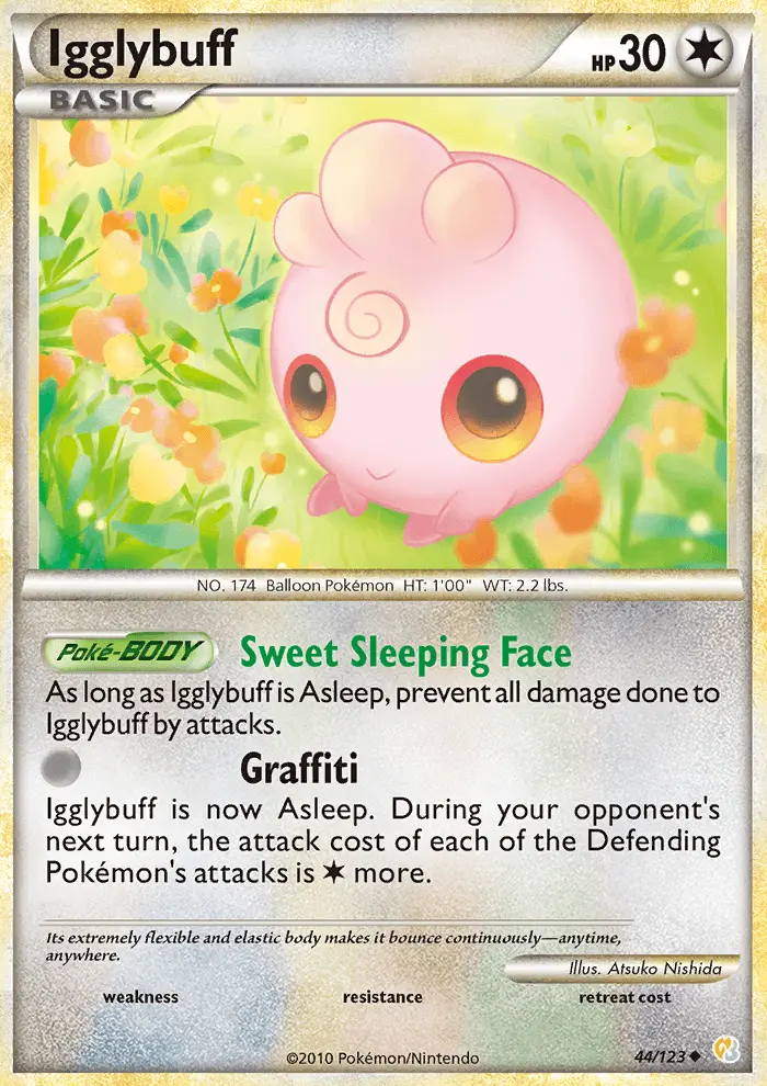 Igglybuff, Pokémon card