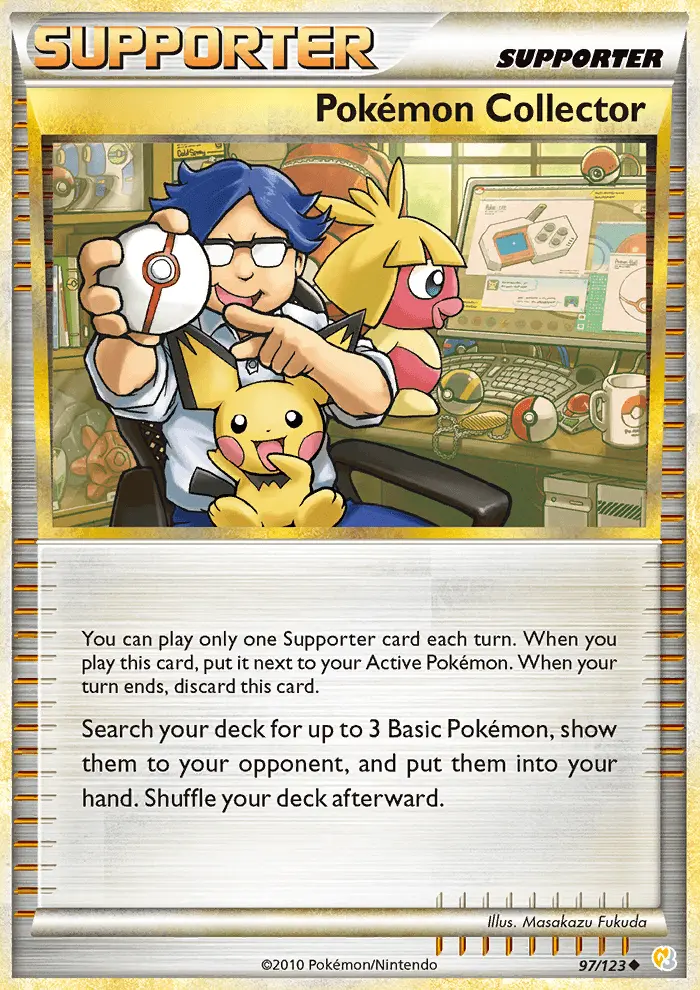 Pokémon Collector, Pokémon card