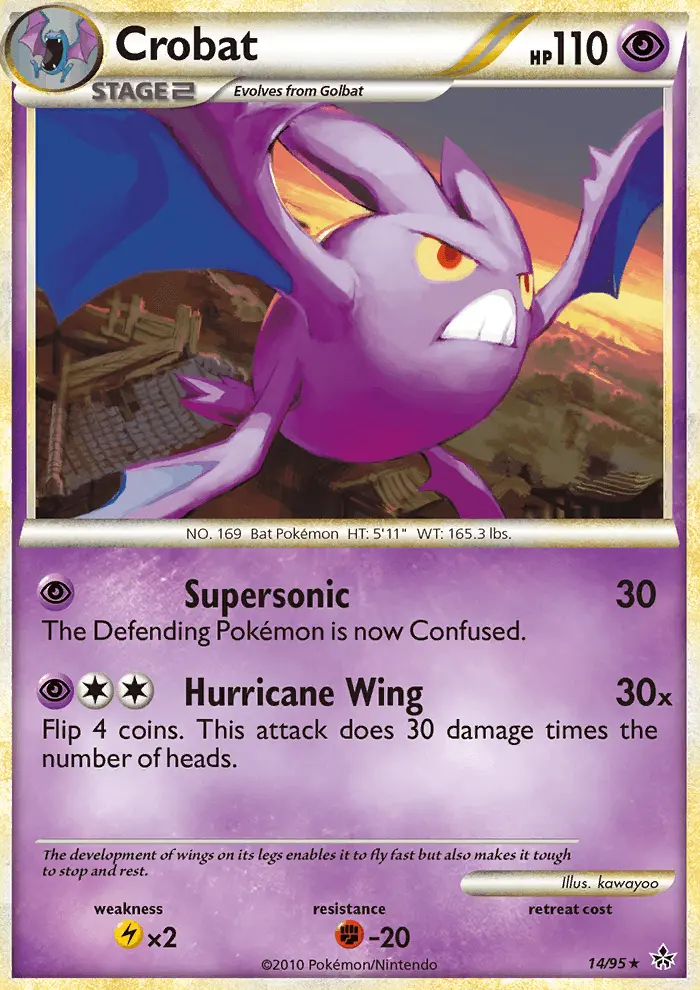 Crobat, Pokémon card