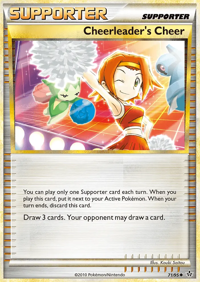 Cheerleader’s Cheer, Pokémon card