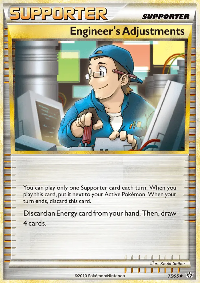 Engineer’s Adjustments, Pokémon card
