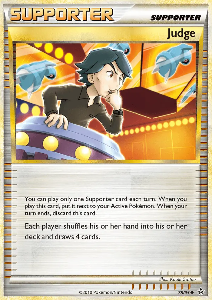 Judge, Pokémon card