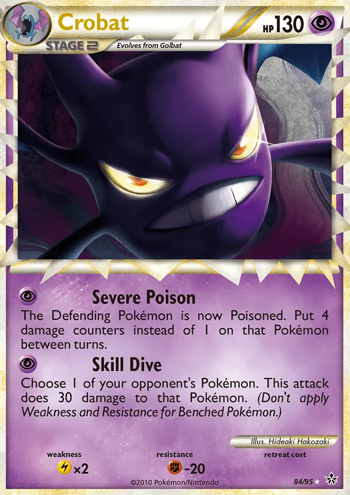 Crobat, Pokémon card