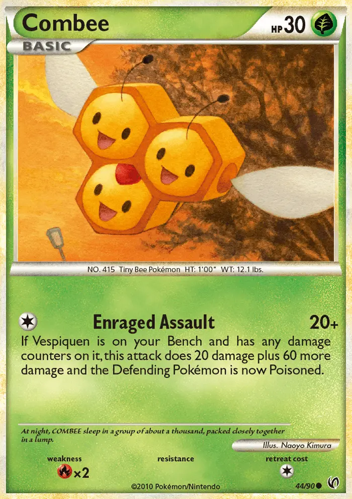 Combee, Pokémon card