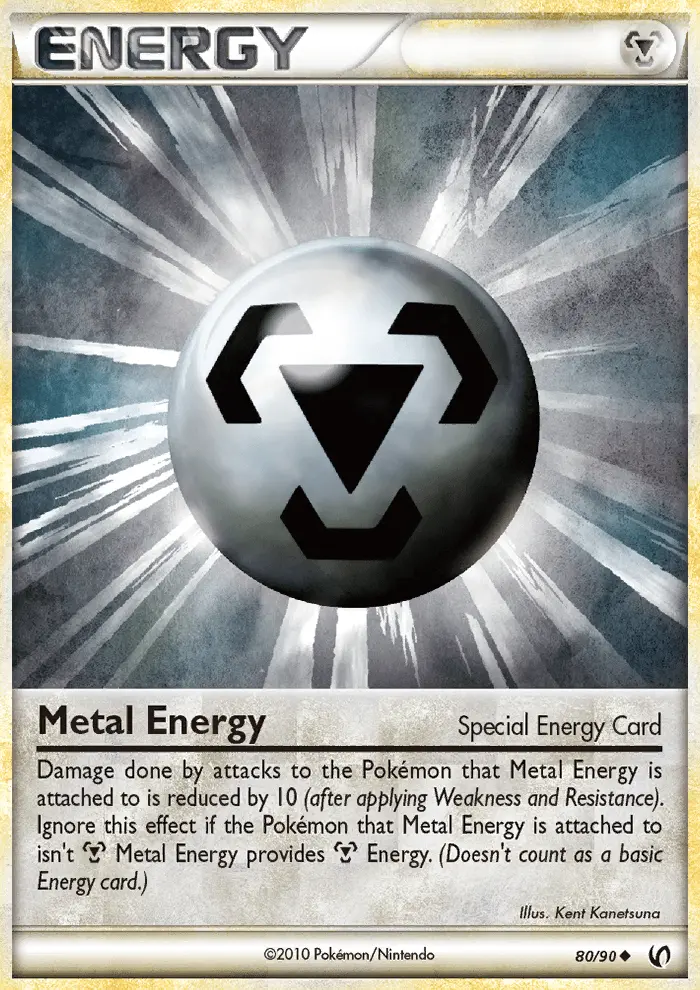 Metal Energy, Pokémon card