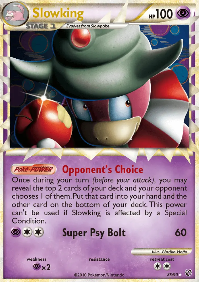 Slowking, Pokémon card
