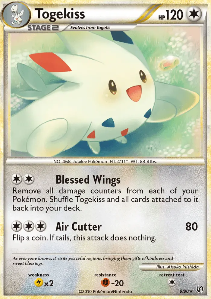 Togekiss, Pokémon card