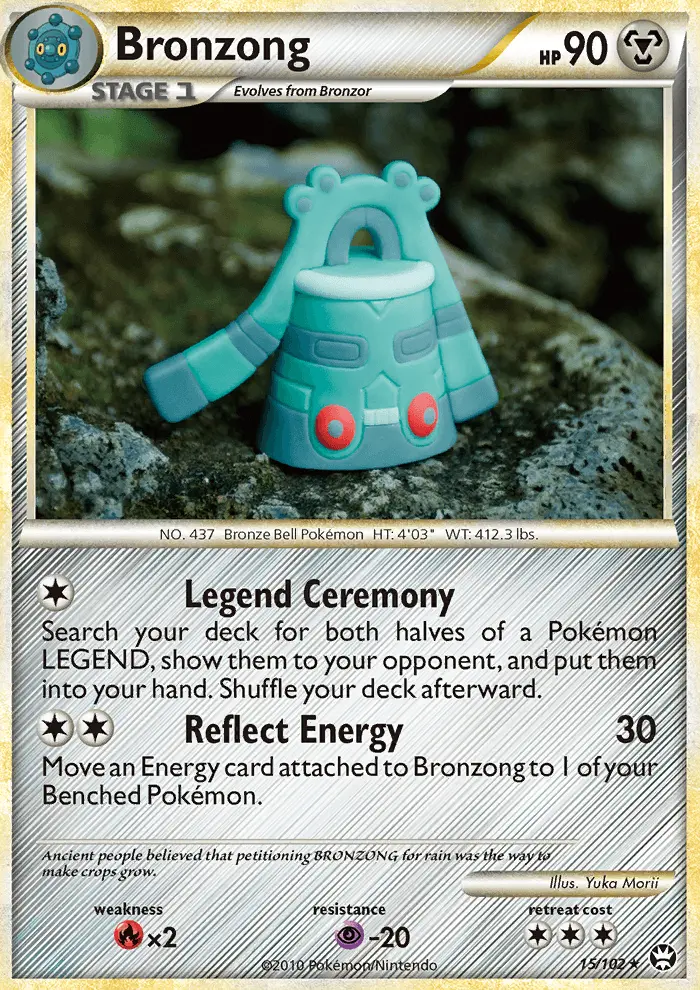Bronzong, Pokémon card