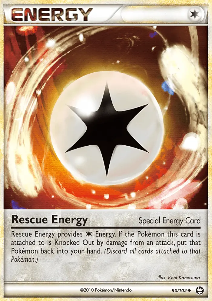 Rescue Energy, Pokémon card