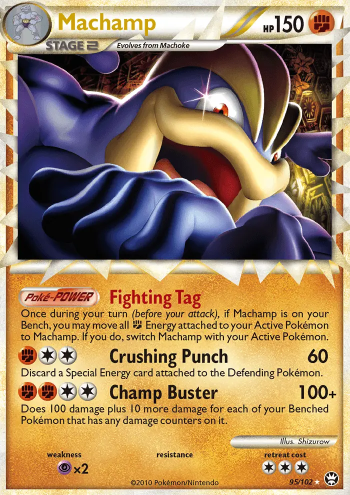 Machamp, Pokémon card