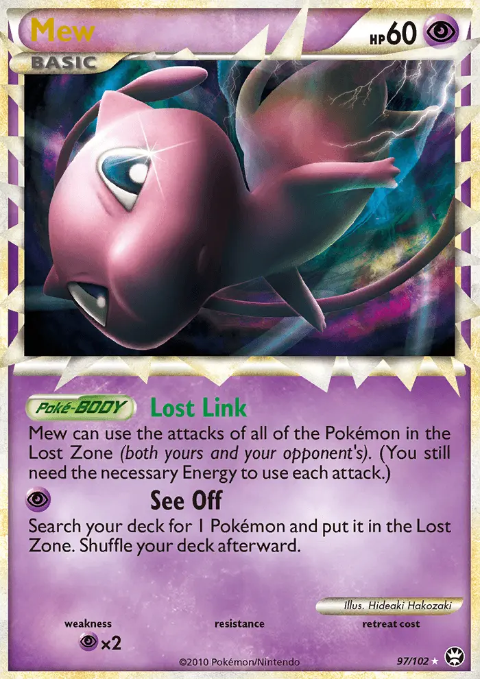 Mew, Pokémon card