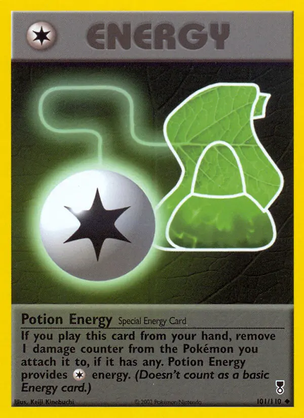 Potion Energy, Pokémon card