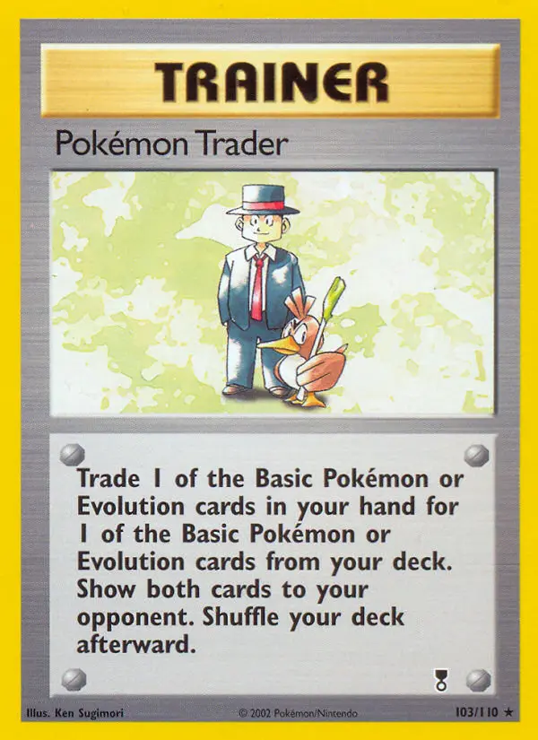 Pokémon Trader, Pokémon card