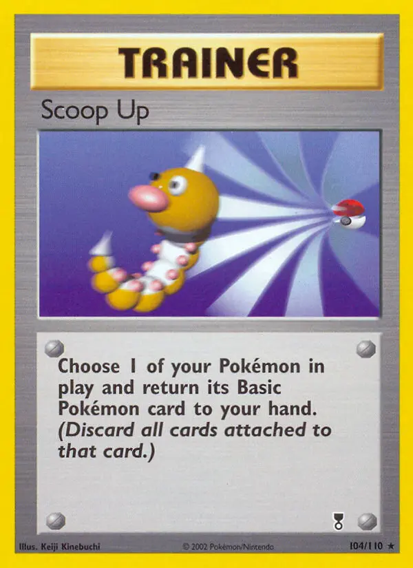 Scoop Up, Pokémon card