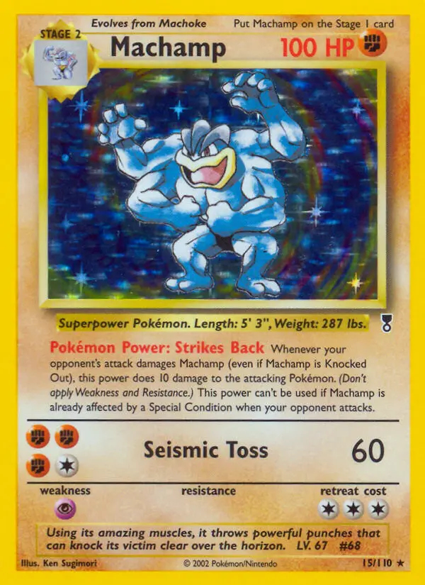 Machamp, Pokémon card