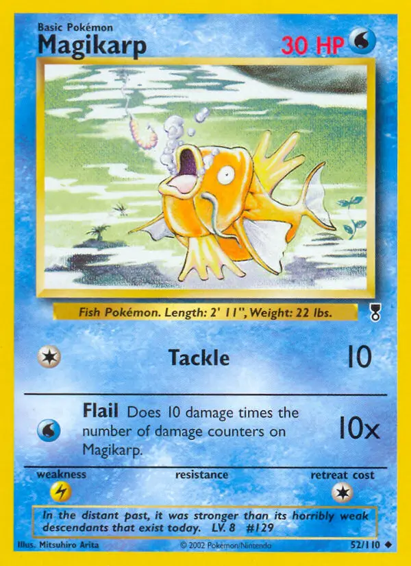 Magikarp, Pokémon card