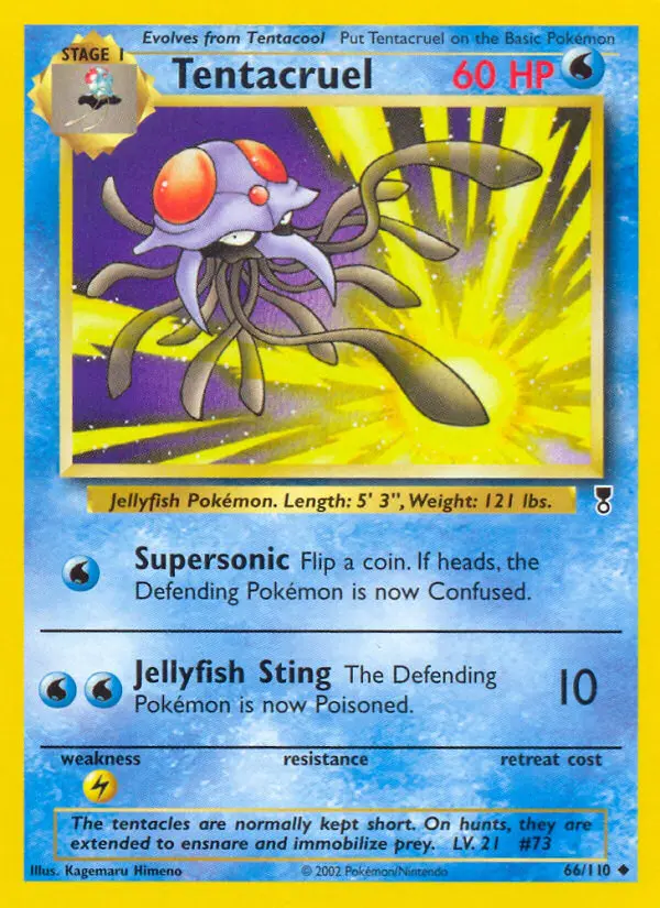 Tentacruel, Pokémon card