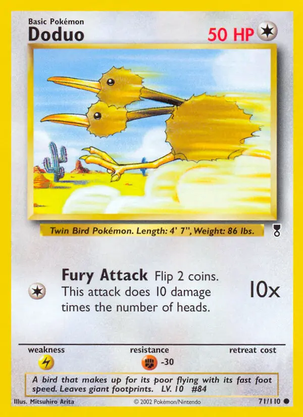 Doduo, Pokémon card