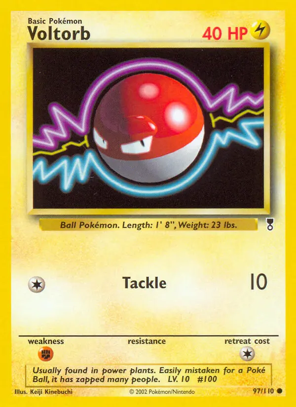 Voltorb, Pokémon card