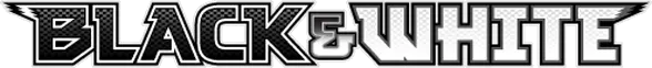Black & White set logo
