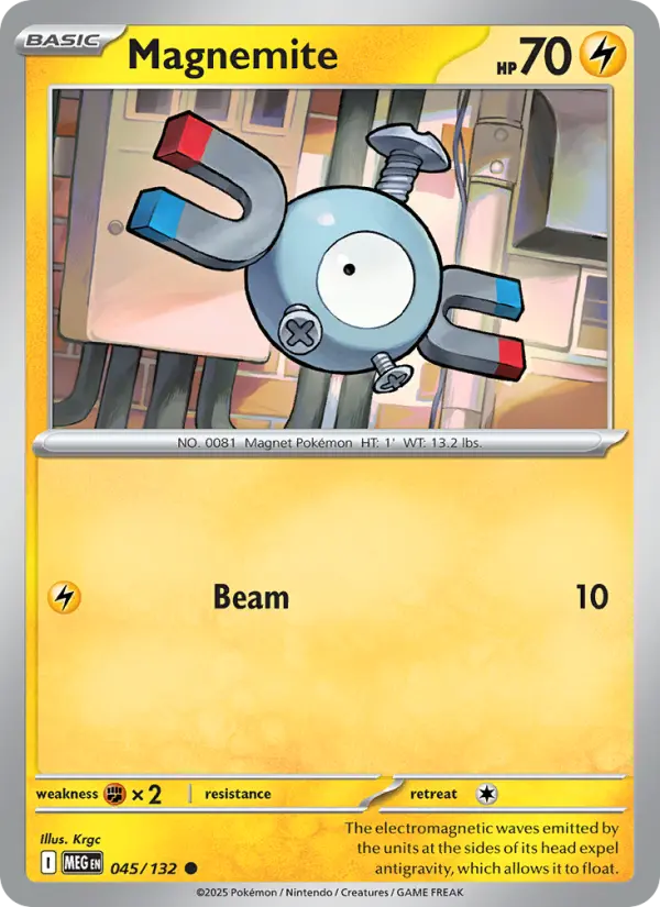 Magnemite, Pokémon card