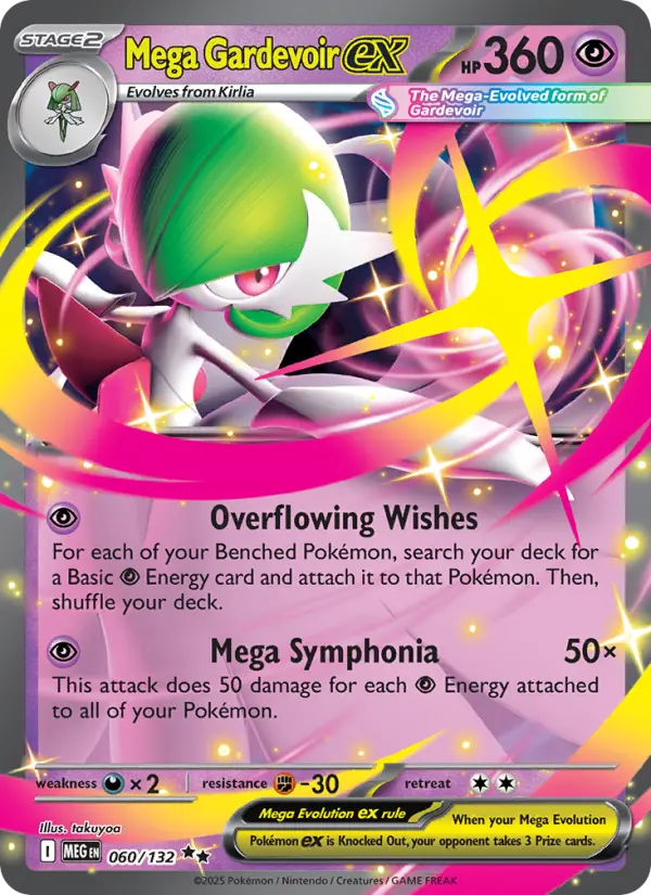 Mega Gardevoir ex, Pokémon card