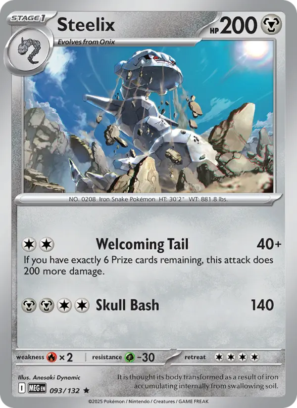 Steelix, Pokémon card