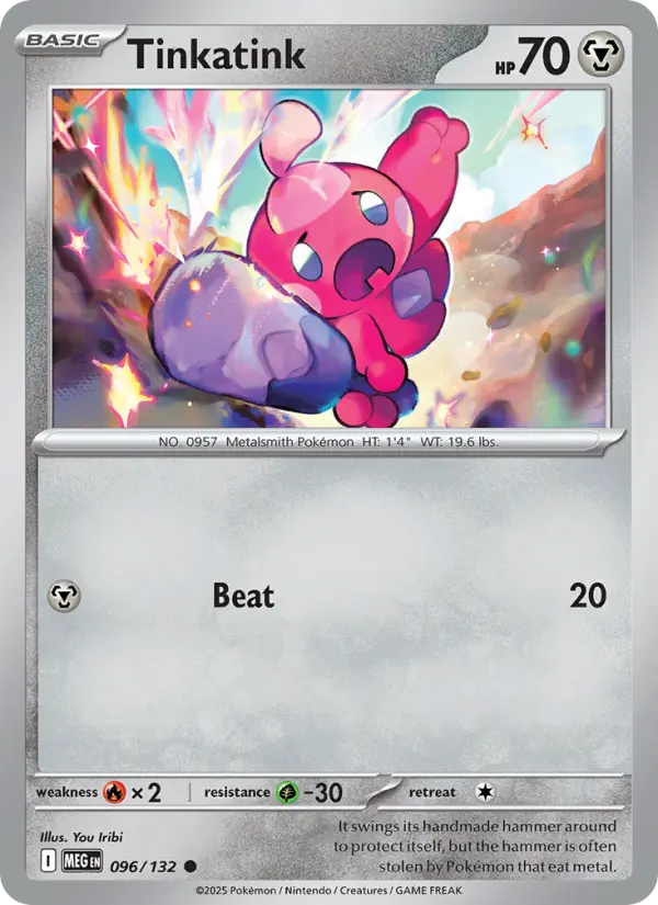 Tinkatink, Pokémon card