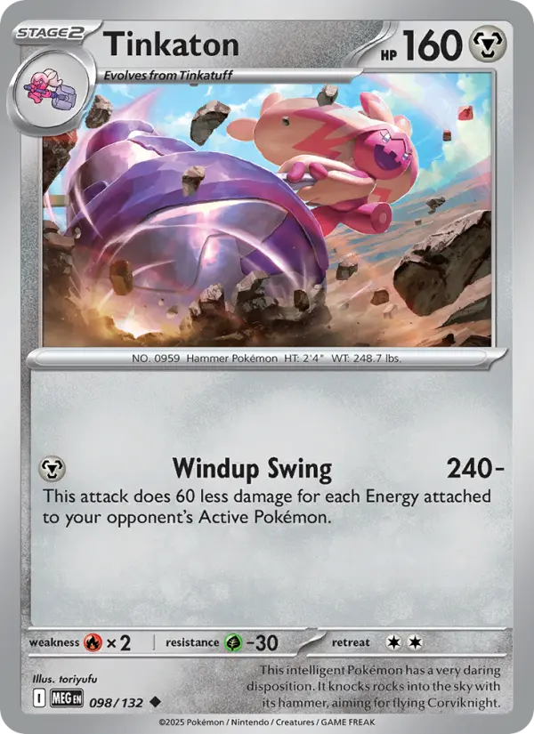 Tinkaton, Pokémon card