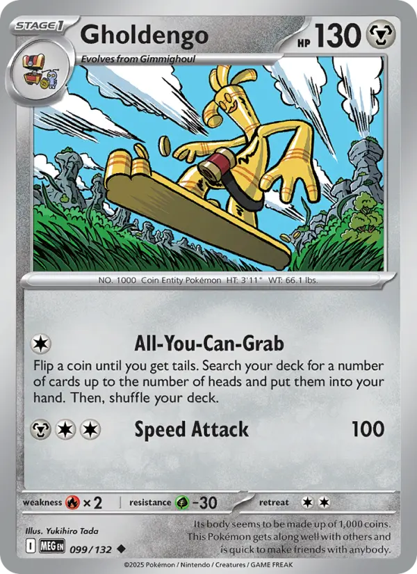 Gholdengo, Pokémon card