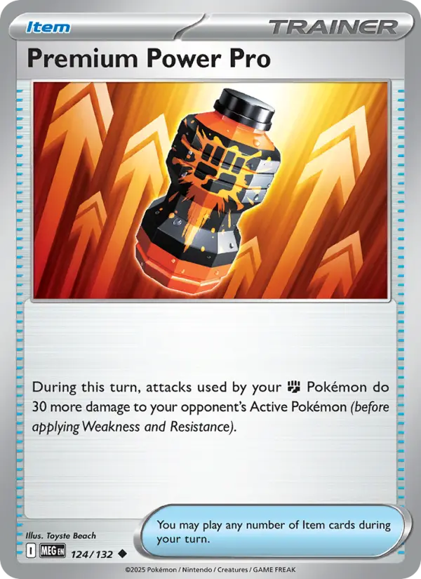 Premium Power Pro, Pokémon card