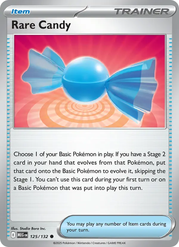 Rare Candy, Pokémon card
