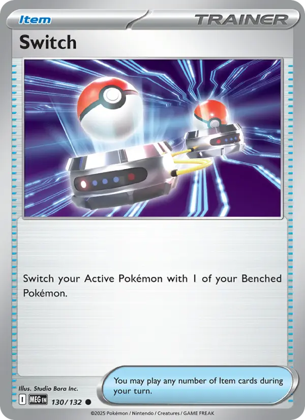 Switch, Pokémon card